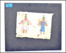 Lucy Loveheart ( nee Clibbon) Watercolour on paper