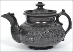 A possibly Wedgwood 19th century Victorian black b