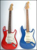 Two vintage electric guitars on being a Cruiser Gr