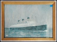 A Shipping Agents issue framed and glazed print of