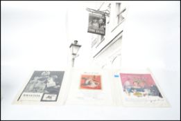 A small collection of advertising / point of sale