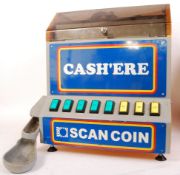 A late 20th Century arcade Scancoin cash'ere machi
