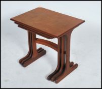 A 1970's / 20th century G-Plan teak wood nest of t