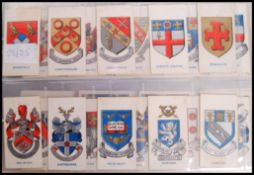 Cigarette Cards: An album of assorted vintage cigarette cards, all complete sets. From a large