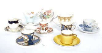 A collection of mostly 19th and 20th century ceramics to include a Royal Doulton bowl having a