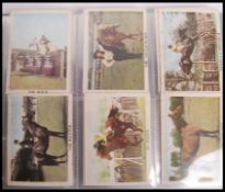 Bubble Gum Cards: A full set of 66x vintage ' The Horse ' bubble gum cards by Anglo Confectionery