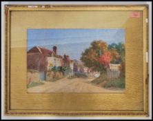 Bryan Cooper ' Haslemere Village '  A little street, half garden and half house ' The Princess