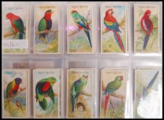 Cigarette Cards: An album of assorted vintage cigarette cards, all complete sets. From a large