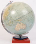 A good vintage c1940's ' Philips Standard Globe ' school / desktop educational study globe. Makers