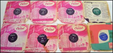 A collection of six 10