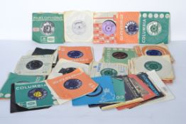 A collection of vintage 1960's onwards vinyl 45rpm 7