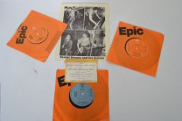 A group of three Shakin' Stevens promotional singles to include Spooky, Treat Her Right and