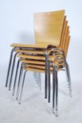 A set of six Danish retro design 