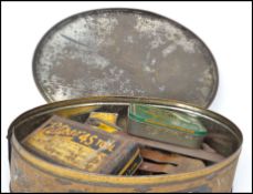 A collection of vintage 20th century items to include vintage AA car motoring badges, RAC badge,