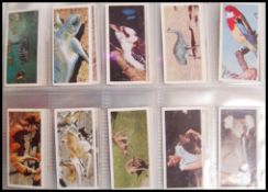 Tea & Trade Cards: An album of assorted vintage tea and other trading cards -some full sets, some