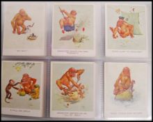 Cigarette Cards: An album of assorted vintage cigarette cards - all full sets. From a large