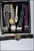 A small collection of contemporary watches for ladies and gents to include Hogwarts, Rotary etc