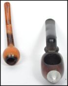 A vintage French novelty bakelite and briarwood to