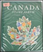Canada stamps: a used collection in a pre printed SG album from 1868 to 1980s including various.