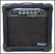 A 20th century Hohner cased amp - amplifier model no HR10N with carry handle atop and dial facia