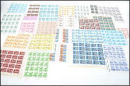 Poland Stamps: a selection of mostly used sheets, includes some interesting postmarks etc.