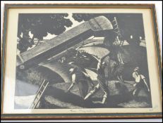 Fine wood engraving by Clare Leighton (1899-1989), from her renowned “ The Farmers Year ”