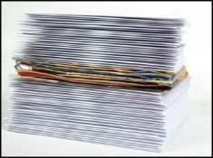 A collection of over fifty vinyl 7