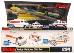 RARE DINKY POLICE VEHICLES GIFT SET 294