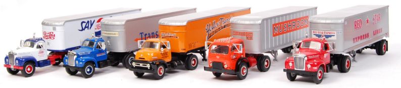 FIRST GEAR 1:34 SCALE DIECAST MODEL TRUCKS