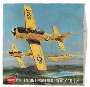COX T-28 ENGINE POWERED AEROPLANE MODEL