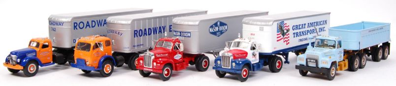 FIRST GEAR 1:34 SCALE DIECAST TRUCKS