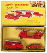 DINKY SUPERTOYS GIFT SET 957 FIRE SERVICE