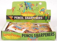 RARE SUPER FRIENDS COUNTER TOP DISPLAY BOX