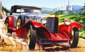 ORIGINAL MATCHBOX MODELS OF YESTERYEAR BOX ARTWORK