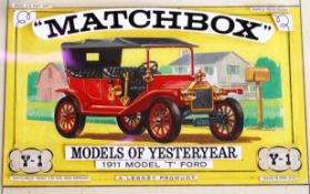ORIGINAL MATCHBOX MODELS OF YESTERYEAR BOX ARTWORK