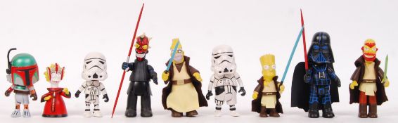 RARE SIMPSONS STAR WARS PROTOTYPE FIGURES