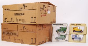 RARE MATCHBOX MODELS OF YESTERYEAR TRADE BOXES