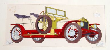 ORIGINAL MATCHBOX MODELS OF YESTERYEAR ARTWORK