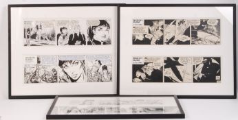 MODESTY BLAISE ORIGINAL COMIC BOOK ARTWORK