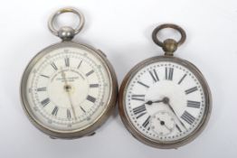 Two vintage 20th century pocket watches one being