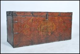 A good late 19th century Tibetan wooden marriage