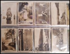 Cigarette Cards: An album of assorted vintage ciga