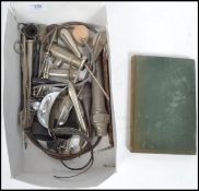 A good quantity of vintage 20th century medical surgeons equipment and tools to include scissors,