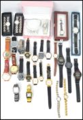 A collection of gents and ladies contemporary watc