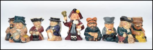 A complete set of vintage 20th century Tinker Tailor Soldier Sailor Rich Man Poor Man Beggar Man