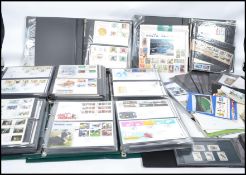 A large collection of first day covers compiled ov