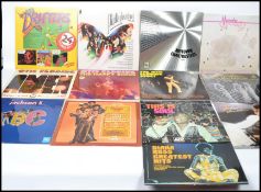 A collection of long play Soul vinyl LP records to include The Jackson Five, Otis Redding, Diana