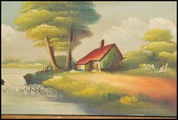 English School. An accomplished watercolour painti