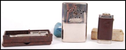 A good group of vintage 20th century gentleman's items to include an Eveready electrictorch in