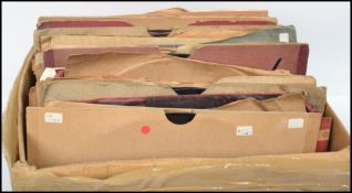 A group of vintage 20th century classical, jazz and rock 78rpm records in sleeves to include
